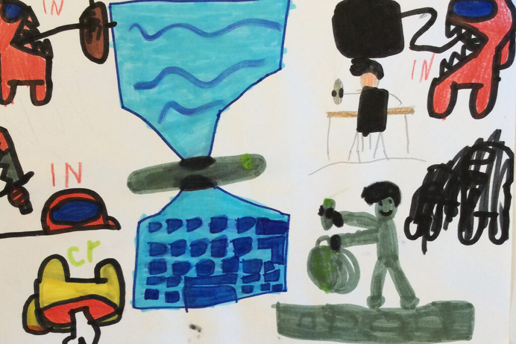 Sid Karlssons teckning